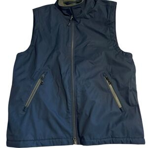 Orvis Dark Blue Men's Vest large like new!